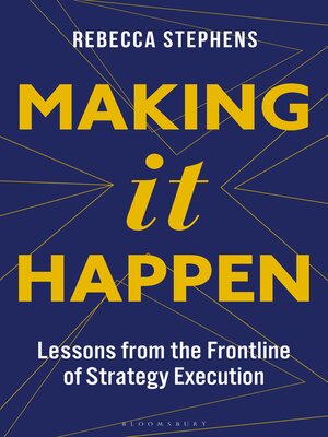 Making It Happen - ebook